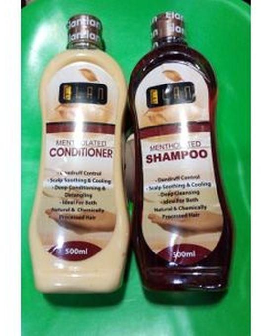 Elan Mentholated Hair Shampoo & Conditioner