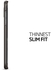 Spigen Samsung Galaxy S7 EDGE Thin Fit Gun Metal cover / case - Gunmetal