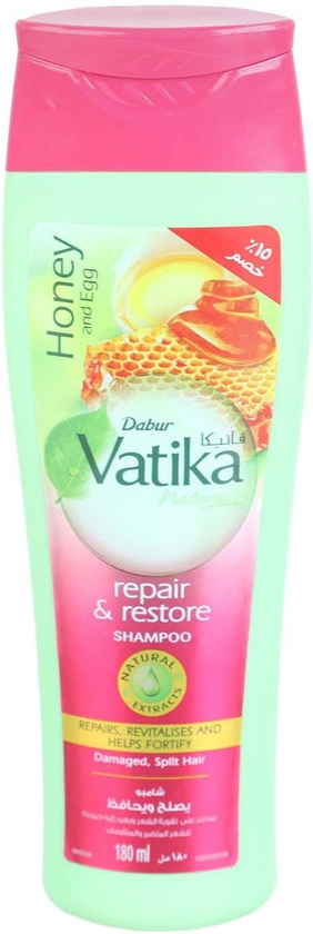 Get Vatika Egg and Honey Hair Shampoo, 180 ml - Green with best offers | Raneen.com