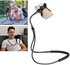 Multi-function Mobile Phone Holder Stent Hanging Neck Flexible Lazy, Universal Mobile Phone Holder, Neck Stand Lazy, 360 Degree Rotation Phone Cradle (Black)