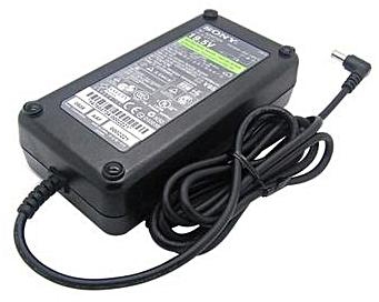 Sony Laptop Charger Adapter - 19.5V 6.15A - Black