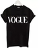 Vogue Black Print Shirt