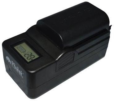 Digital Battery Charger Black
