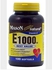 Mason Natural Vitamin E1000 IU - 100 Softgels