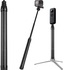 eWINNER Extendable at 4 Lengths Carbon Fiber Lightweight Pole Monopod 116cm/47in Ultra Light Selfie Stick