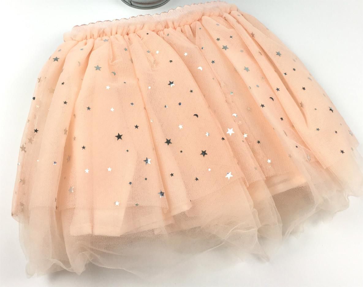 Koolkidzstore Adorable Girls Tulle Skirt Stars Printed 3-8Y (2 Colors)