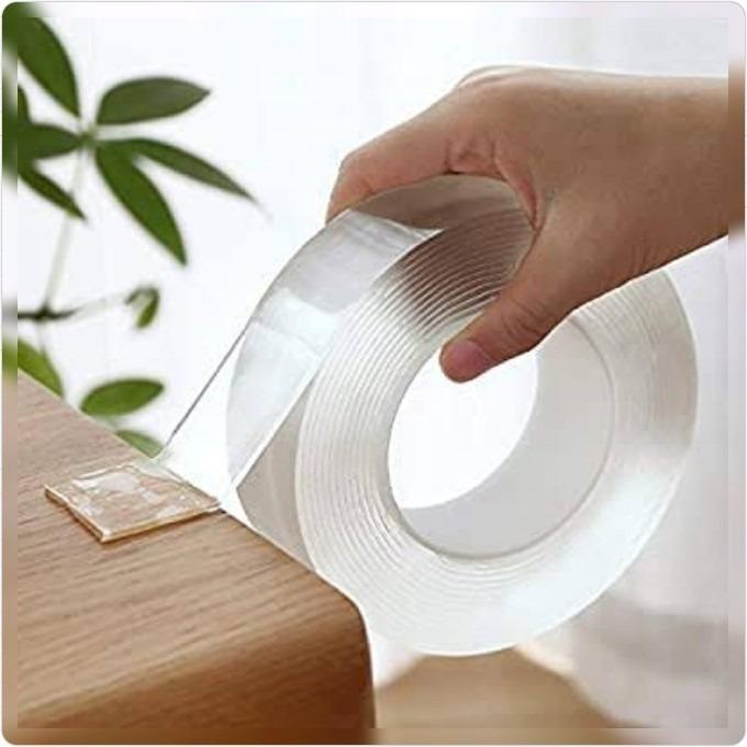 Double sided tape.