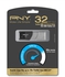 PNY Turbo 32GB USB 3.0 Flash Drive - P-FD32GTBOP-GE
