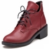 Boots with Lace Up Women's Shoes Retro Round Boots