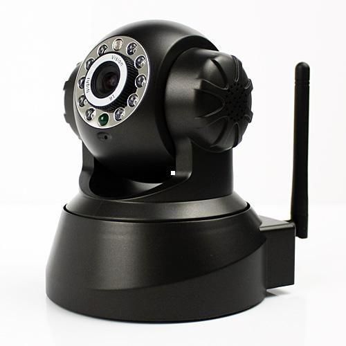 Wanscam P2P Indoor M-JPEG Series Two-way Audio Security Wireless IP Surveillance Camera with Motion Detection and Night Vision