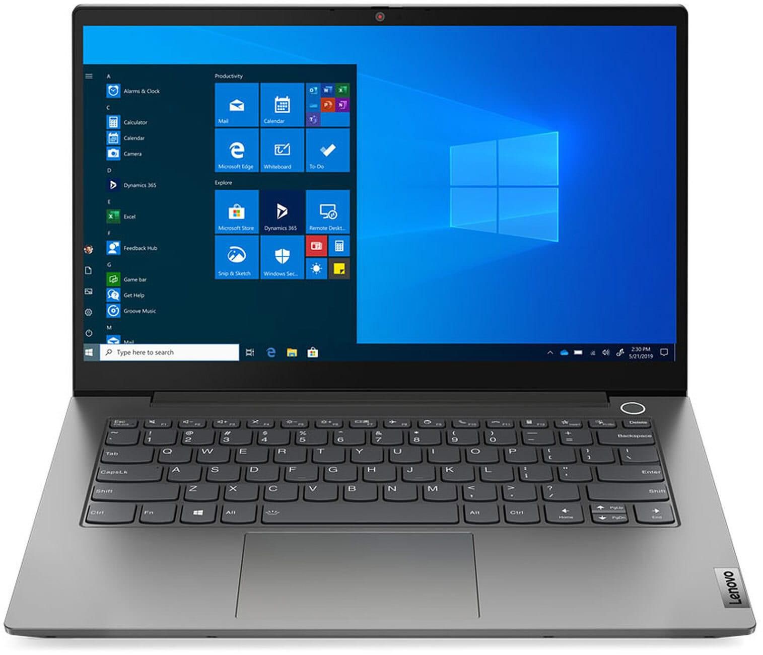 Lenovo ThinkBook 14 G2 ITL Laptop - Intel Core i7 - 16GB RAM - 256GB SSD + 1TB HDD - 14-inch FHD - Intel GPU - Mineral Grey