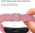 Next store Compatible with Xiaomi Watch 7/6/5/4/3 Classic Color Elastic Woven Strap Replacement Strap Compatible with Xiaomi Watch 7/6/5/4/3 (Pink)