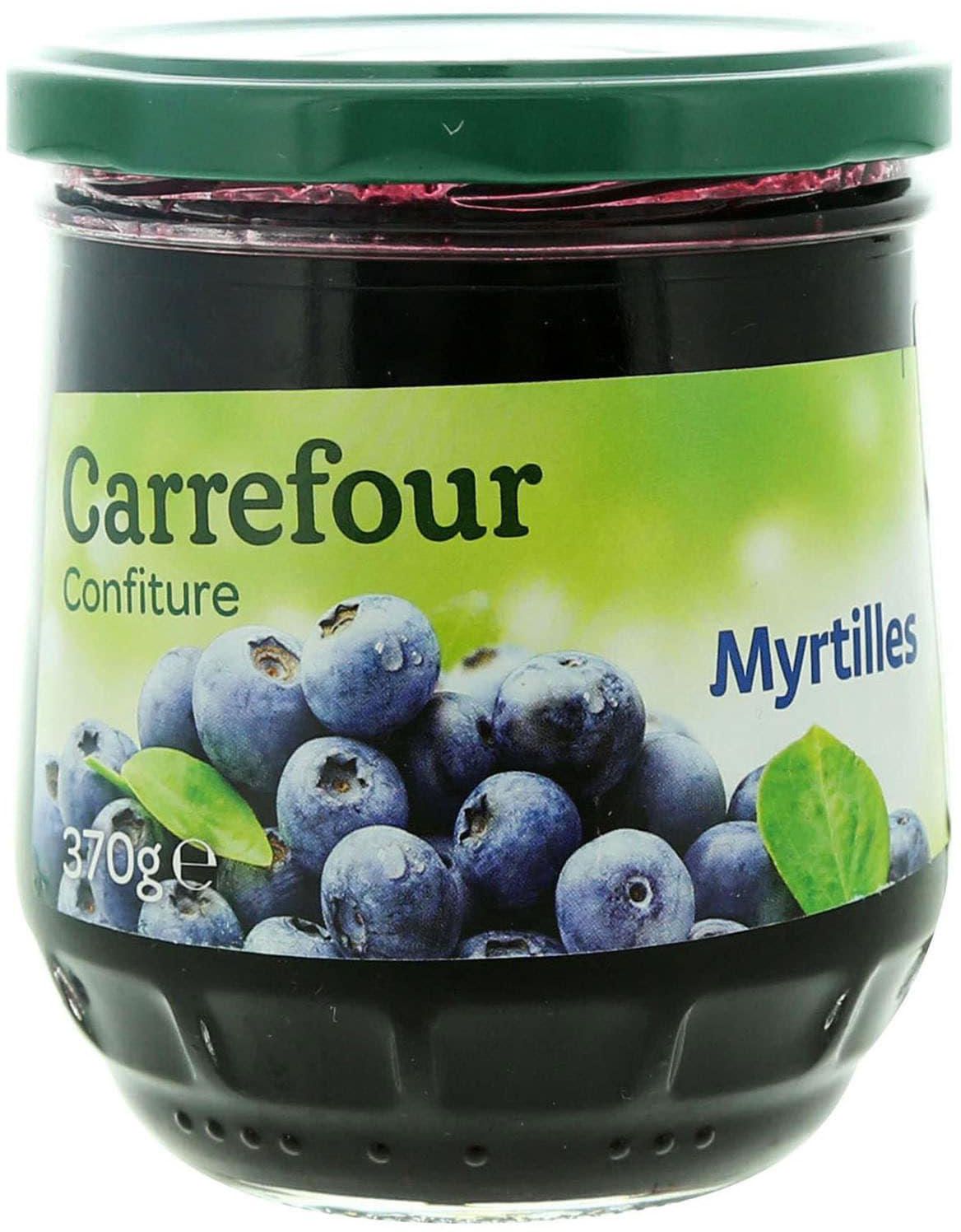 Carrefour Myrtilles Jam 370 g