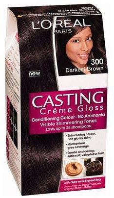 L'Oreal Paris Casting Creme Gloss Hair Color - 300 Darkest Brown