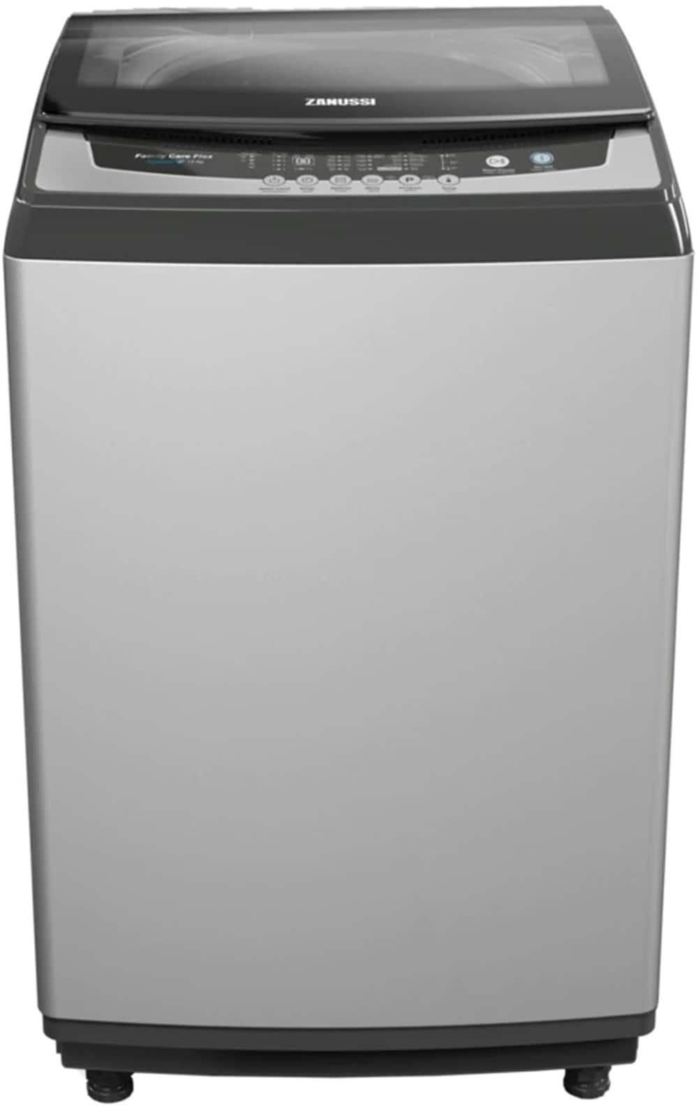 Zanussi Top Loading Washing Machine - 12kg- Silver - ZWT12710S