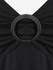 Gothic Skull Mesh Panel O-ring Cutout T-shirt - 4x | Us 26-28
