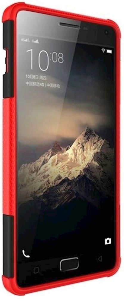 Shockproof Case Cover For Lenovo Vibe P1 Red/Black