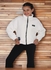 Girls' Fur-Trimmed Sweatshirt, Age 6, Winter 2024 Trends, High-Quality Fabric, Super Soft Materials, Printed in Attractive Colors