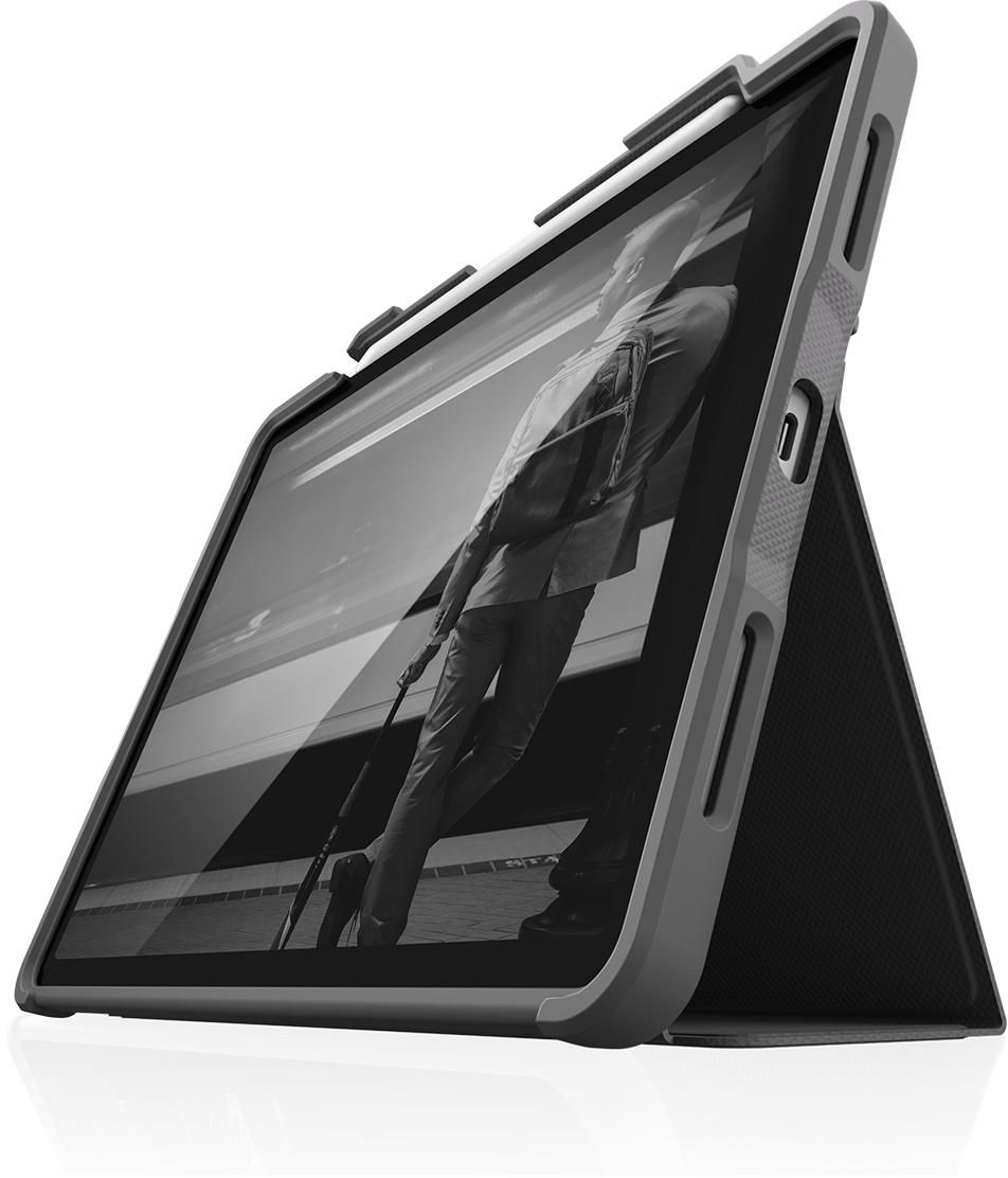 STM Dux Plus iPad Pro models 12.9" with Apple Pencil Storage (2021) , Black