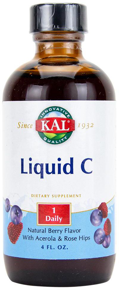 LIQUID VITAMIN C (Berry) (4 fl oz) 118ml