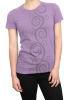 Laith Legend Vertical Design T Shirt - Purple XS/S