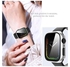Classic Smartwatch Tempered Glass Screen Protector Case For Apple Watch Series 4, 5 And 6 (44mm) - Silver