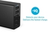 Anker 40W 5-Port High Speed Desktop USB Charger with PowerIQ Technology - Black