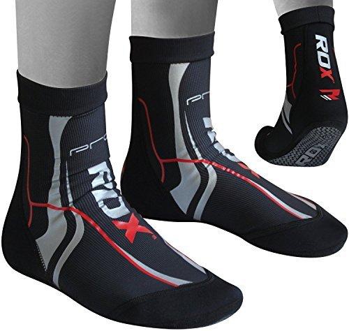 RDX Neoprene Ankle Brace Socks Achilles Tendon Pain Support Foot Guard MMA Pad