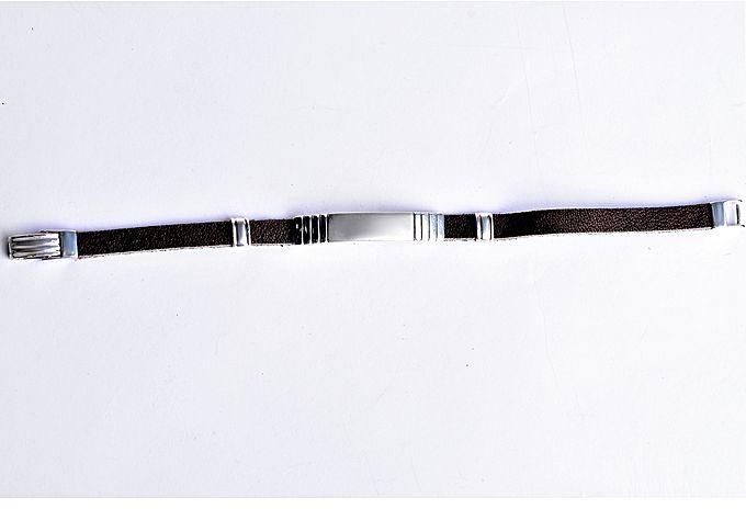 Turkyan Leather Bracelet - Silver