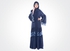 Lomar Crepe Abaya with a Touch of Lace