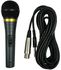 126mart Wired Dynamic Microphone Handheld Mic (Black)