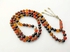Sherif Gemstones Natural 99 Beads Agate Multi Color Rosary