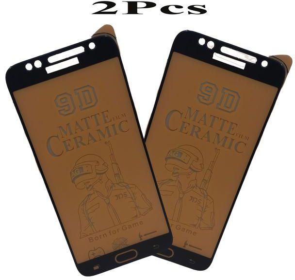 Flexible Unbreakable Matte Ceramics Screen Protector For Samsung Galaxy J7 - Two Pieces
