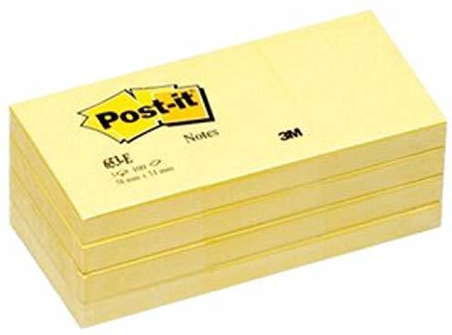 Post-It Notes 1.5 X2 Canary 100 Sheets In Pad Pack Of 12 Pads Yellow
