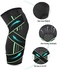 Sport Protective Knee Pads Compression Knee Brace Sleeves Breathable Knee Support for Running Basketball Cross fit Squats Lifting Knee Protector Green M