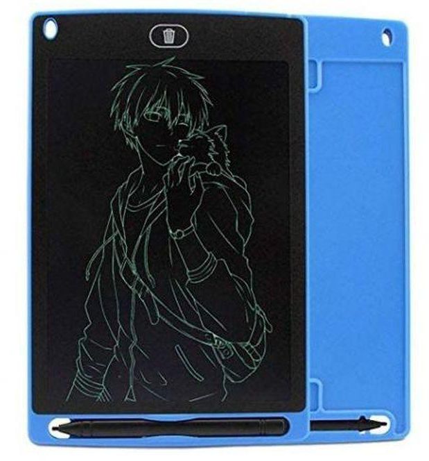 Portable 8.5-inch LCD Writing/Drawing Tablet-Blue