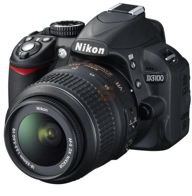Nikon D3100 KIT DX 14.2 MP CMOS DSLR Camera With Nikon 18-55 mm Lens
