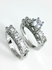 Butterfly Shenoute Twins Ring For Women - Silver Color Sizes 7,8,9,10