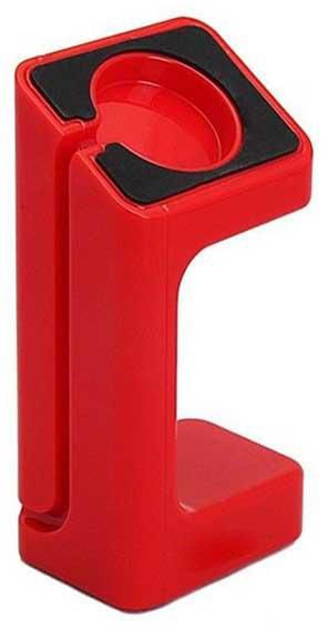 Charger & Watch Holder Dock Station for Apple Watch 38mm/42mm Red