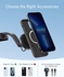 Anker Magnetic Wireless Charger (Maggo), 613 Car Charging Mount With 2-Port USB Car Charger, 5 ft USB-C to USB-A Cable, Strong Magnetic Alignment Only For iPhone 13, 12/12 Pro / 12 Pro Max / 12 Mini