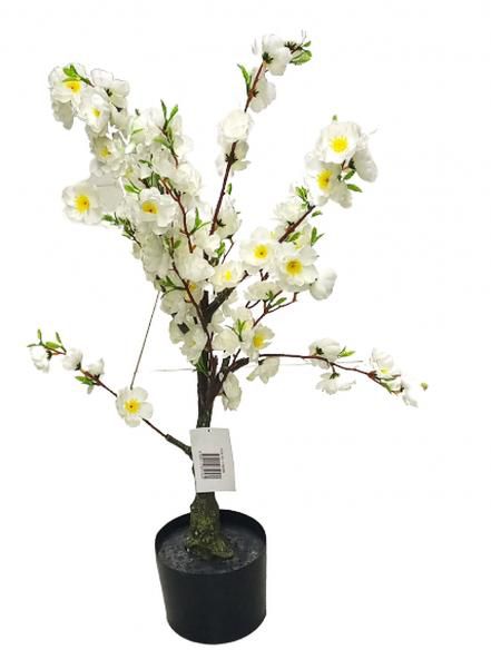 Artificial Plant Flowers For Decoration - White  