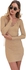 Beige Mixed Materials Special Occasion Dress For Women