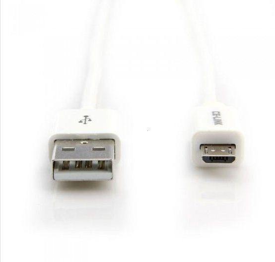 Micro USB 2.0 Cable Charge Data Sync for Samsung Galaxy S4 i9500 i9300 S3 Note 2 HTC [PA1485  White]