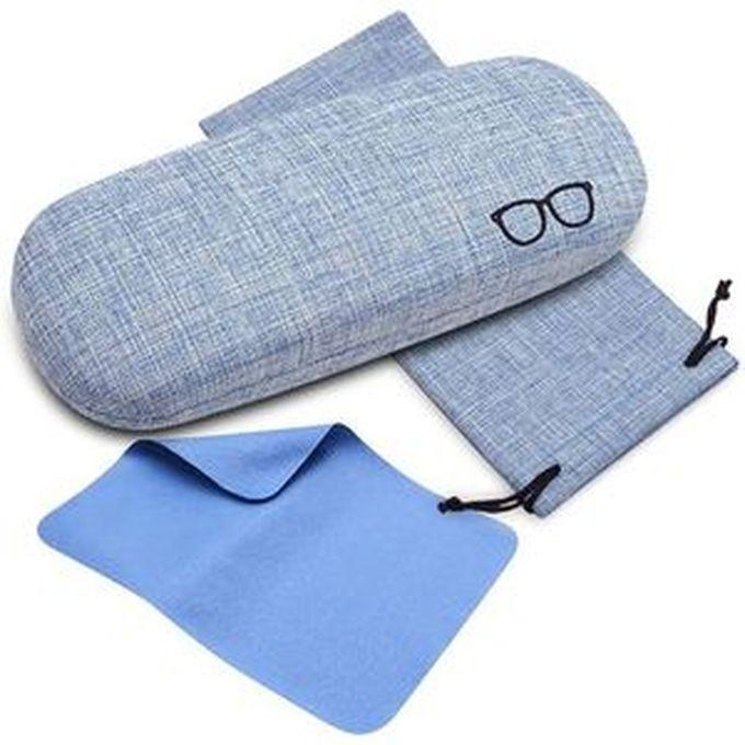 Linen Fabric Case For Eyeglasses Protection (with Glasses Pouch)