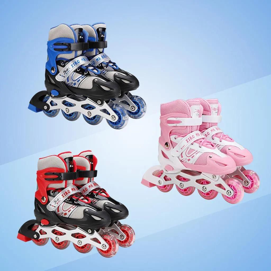 (AMAZING PRICE) Generic Roller Speed Skating Shoes.Adjustable roller skates shoes Protective lining in the skate shoes. Comfortable lights in the wheels for security purposes Shoe 