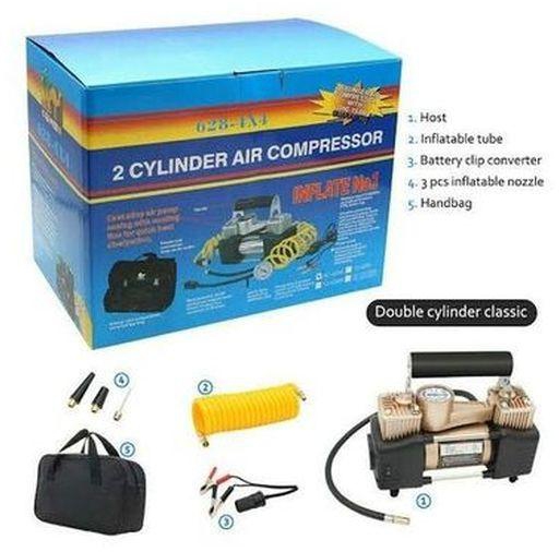 2 Cylinder Air Compressor And Tyre Inflator
