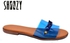 Shoozy Fashionable Slippers - Blue