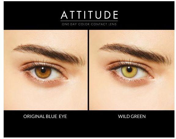 Desio Attitude/ One-day Color Contact Lens -Wild Green price from jumia in  Egypt - Yaoota!