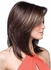Synthetic Wig For Women, Made Of Synthetic Fibers With A Natural, Heat-resistant Appearance, Brown