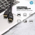 إتش بي كابل HDMI إلى HDMI 1.5متر أسود